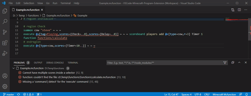 Blockception's VSCode Extension
