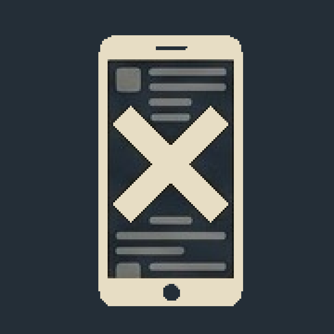 No Doomscrolling icon